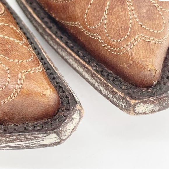 RARE Old Gringo Tan and Red Western Boots - Picture 6 of 16